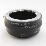 X-E1用マウントアダプタ RAYQUAL NFG-FX