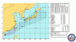 台風5号