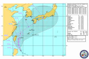 台風15号コンレイ・・・接近は痛し痒し
